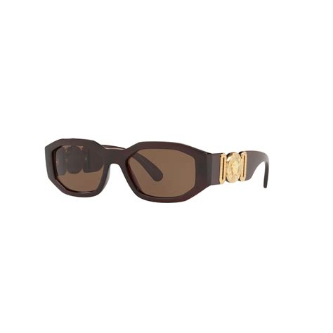 black and gold Versace sunglasses